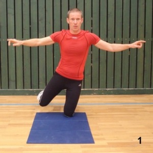 Exercice de gainage au service du pédalage