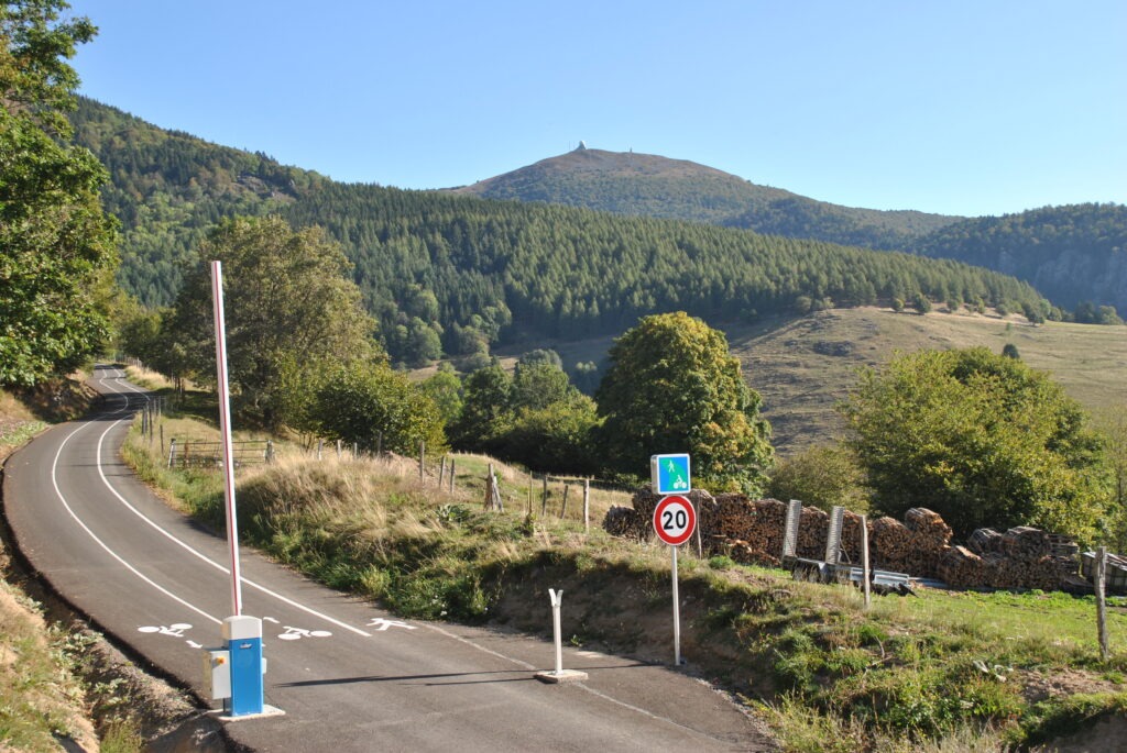 Voie verte du col du Haag, faisant partie de la cyclosportive L'Alsacienne et du Tour de France